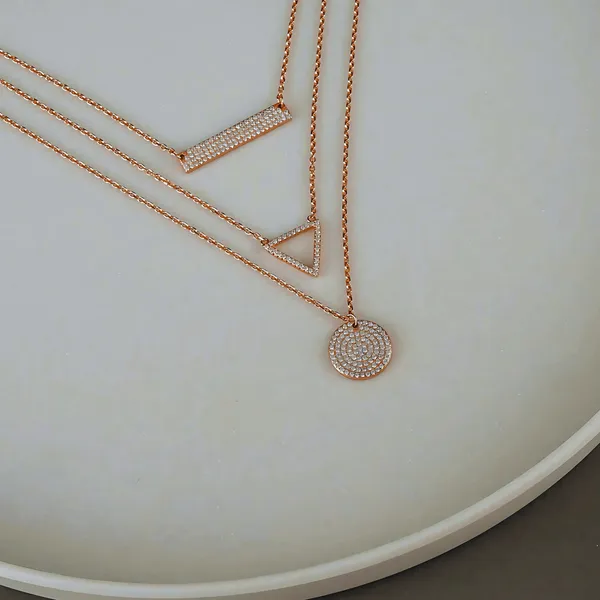 Rose-Gold_Premium_Trio_Cascade_Necklace_For_Women