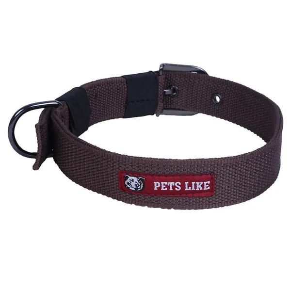 Brown_Polyester_Premium_&_Elegant_Collar_For_Dog