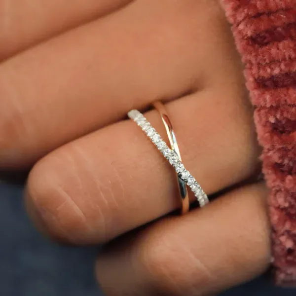 Gold_Plated_Criss_Cross_Ring_Gift_For_Her_(Pack_Of_2)