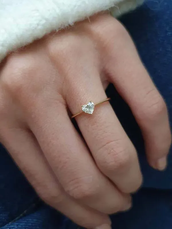 Gold_Plated_Heart_Cut_0.5_Ct__Diamond_Engagement_Ring__For_Women