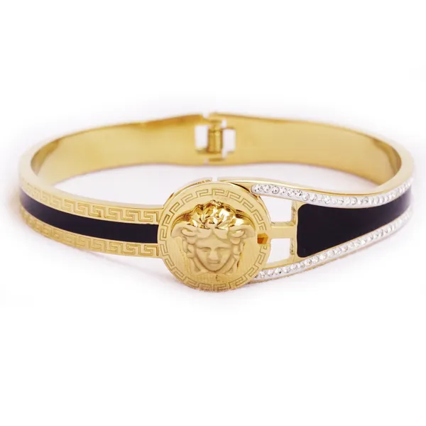 Solid_Roman_Inspired_gold_plated_bracelet_with_Anti-Tarnish_coating