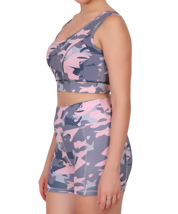 Pink_Cycling_Shorts_For_Women_|_Cotton_Spandex_Camouflage