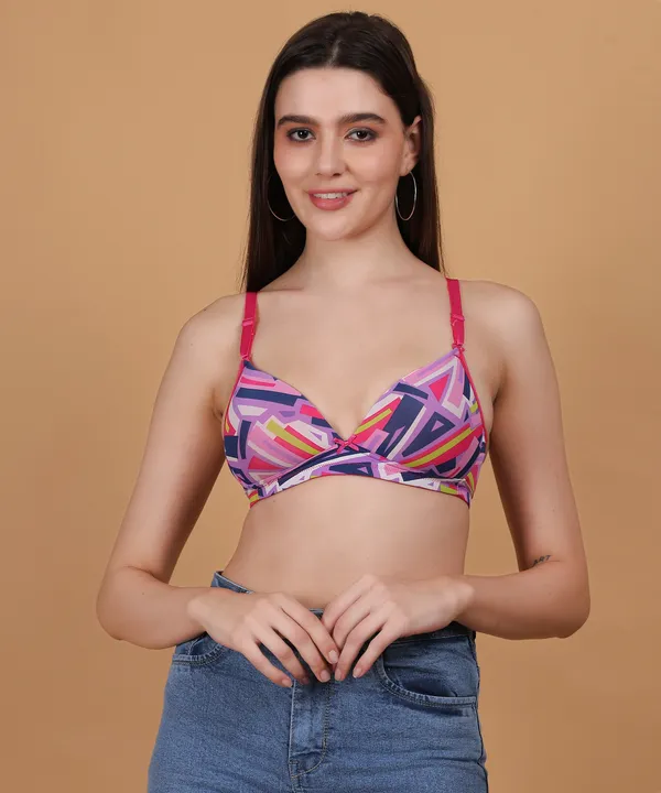 Multicolour_Padded_Non_Wired_|_Full_Cup_Multiway_T-Shirt_Bra_for_Women_-_Comfortable_and_Fashionable_Design