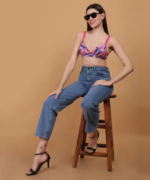 Multicolour_Padded_Non_Wired_|_Full_Cup_Multiway_T-Shirt_Bra_for_Women_-_Comfortable_and_Fashionable_Design