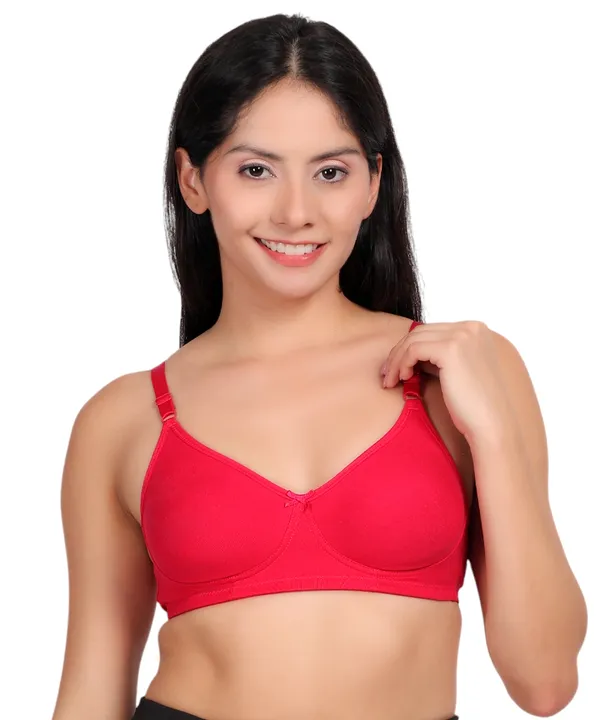 Red_Non-Padded_Bra_for_Women_|_Cotton_Spandex_Comfort_Fit_Bras
