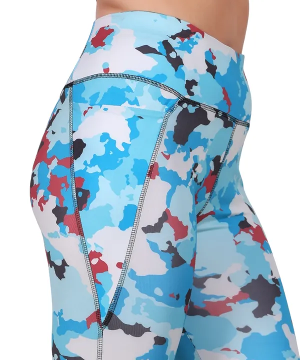 Royal_Blue_Sports_Bra_For_Women_|_Polyester_Spandex_Camouflage