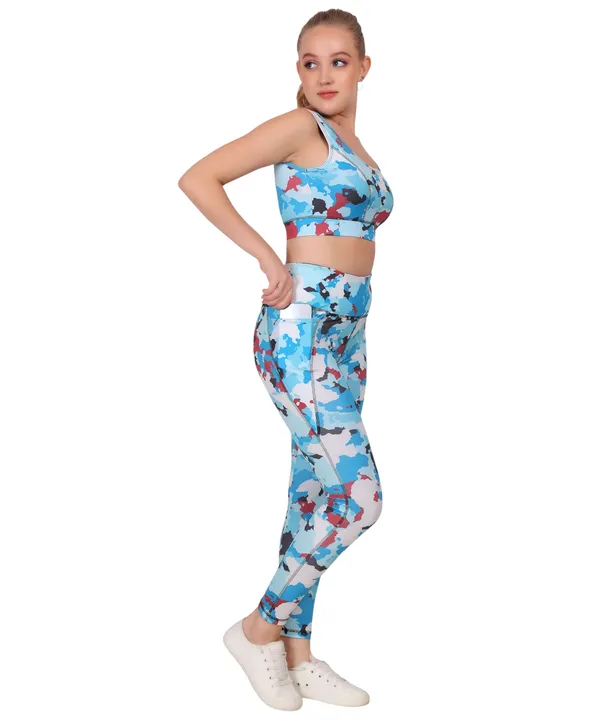 Royal_Blue_Sports_Bra_For_Women_|_Polyester_Spandex_Camouflage