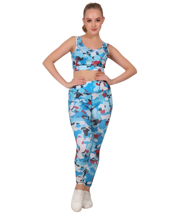 Royal_Blue_Sports_Bra_For_Women_|_Polyester_Spandex_Camouflage