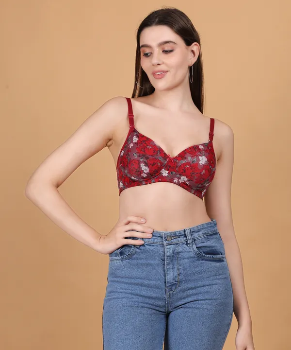Red_with_Flower_Print,_Padded_Non_Wired_|_Full_Cup_Multiway_T-Shirt_Bra_for_Women_-_Comfortable_and_Fashionable_Design
