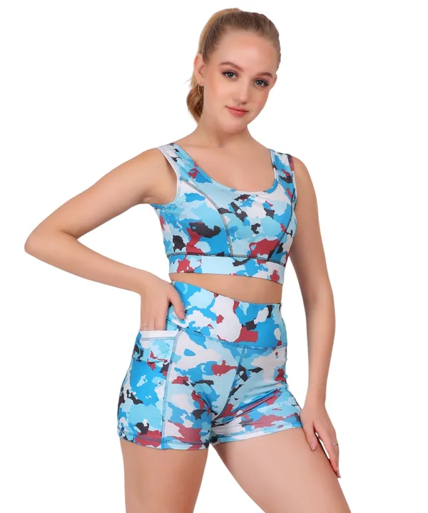 Pack_of_3_Multicolour_Camouflage_Sports_Bra_With_Shorts_&_Jeggings_Combo_Set_For_Women