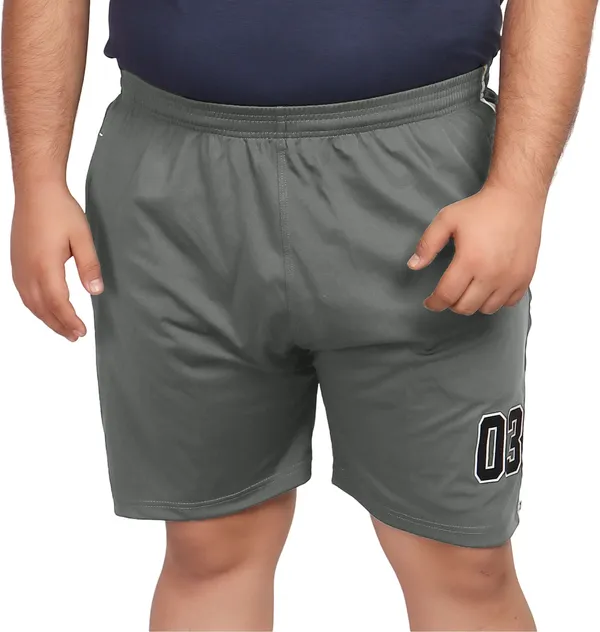 Grey_Lycra_Blend_Polyester_Elasticated_Solid_Shorts_For_Men