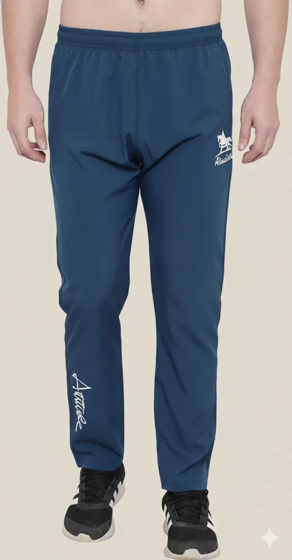 Blue_Polyester_Elastic_Solid_Track_Pant_For_Men