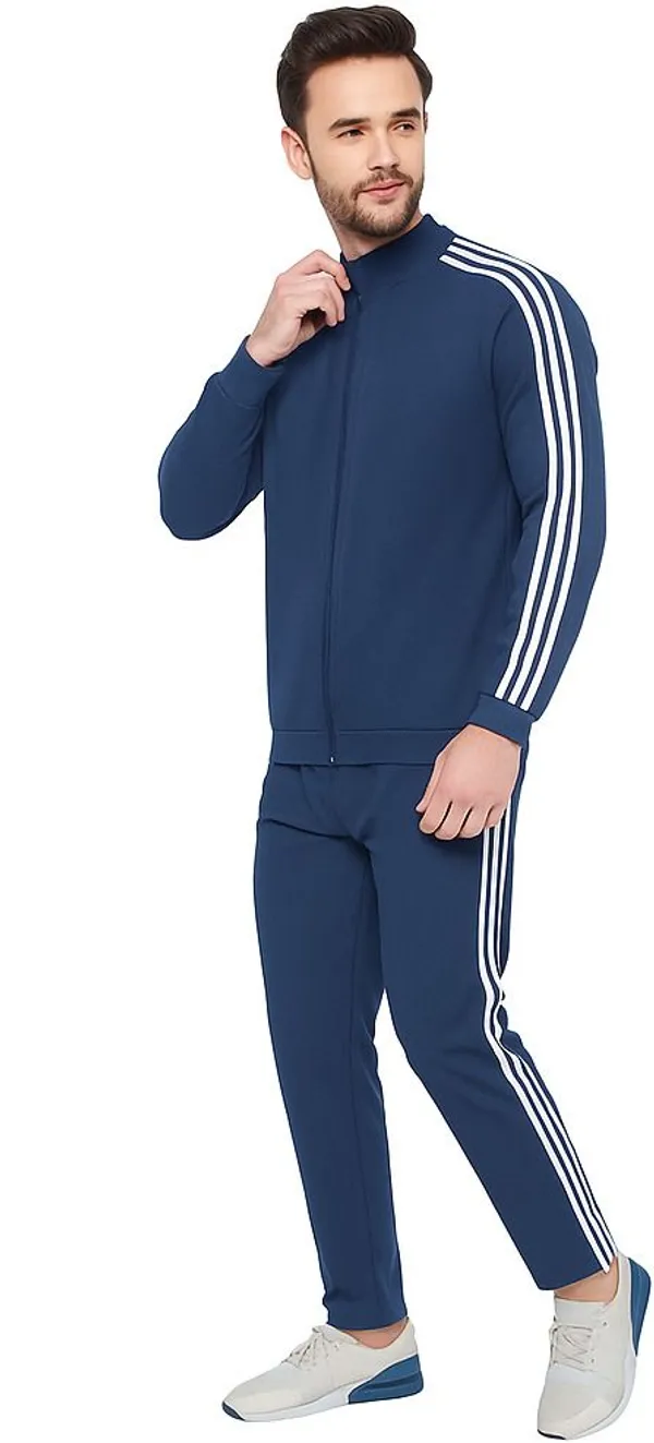 Blue_Polyester_Lycra_Blend_Zip_Solid_Track_Suit_For_Men