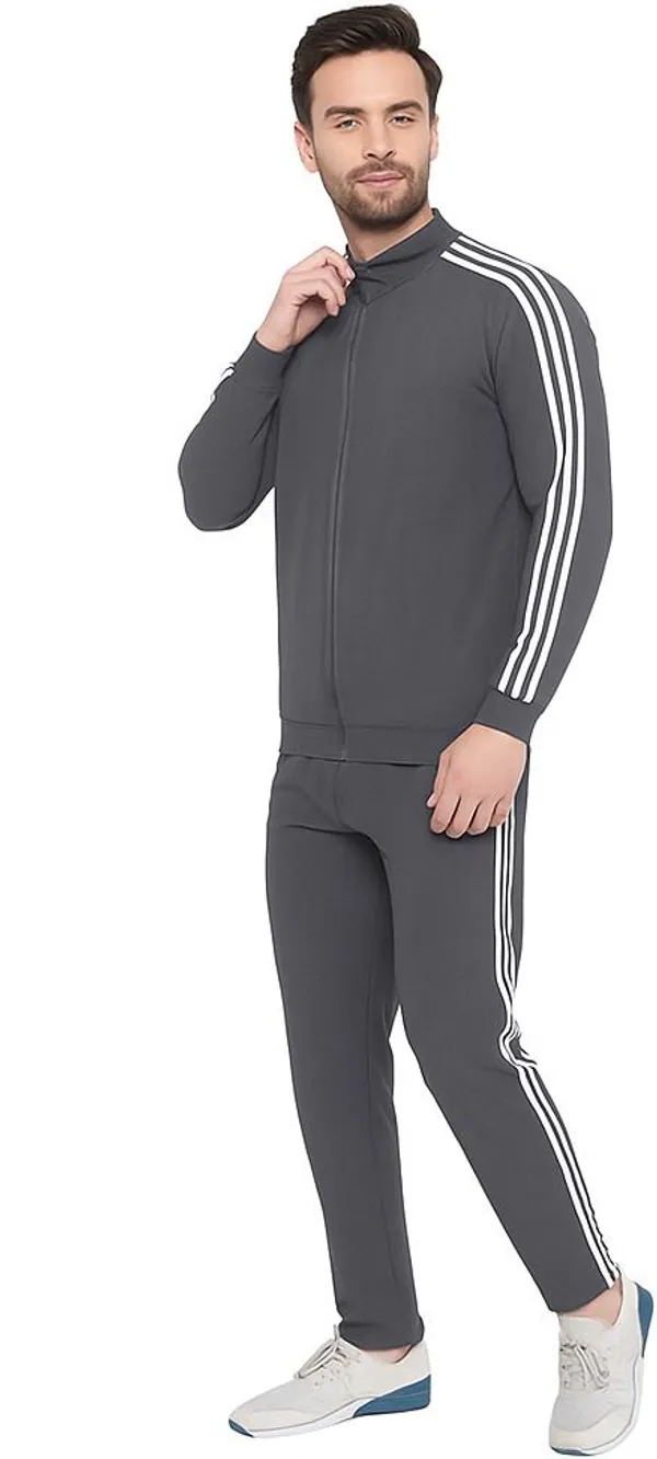 Grey_Polyester_Lycra_Blend_Zip_Solid_Track_Suit_For_Men