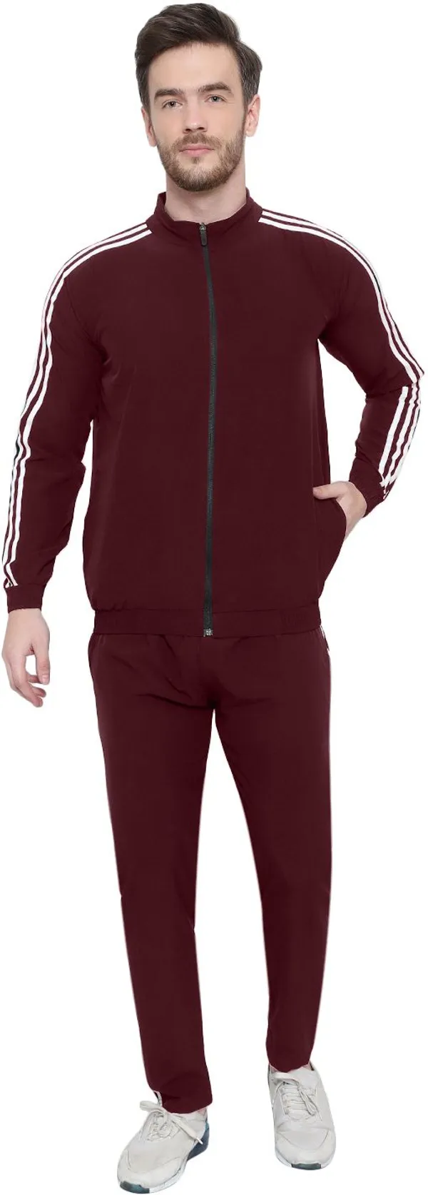 Black_Polyester_Blend_Lycra_Blend_Zip_Solid_Track_Suit_For_Men