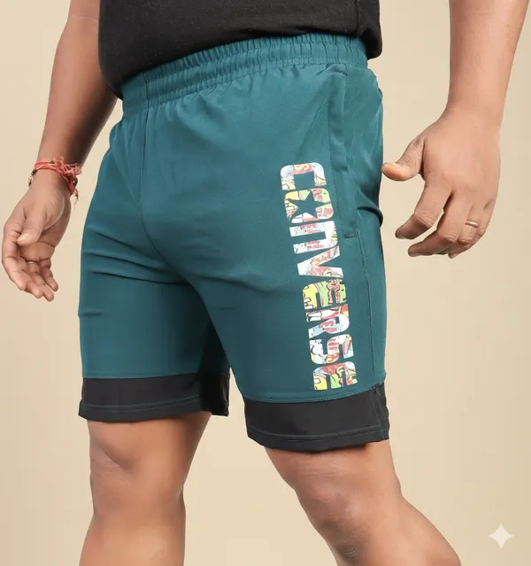 Green_Lycra_Blend_Polyester_Solid_Shorts_For_Men