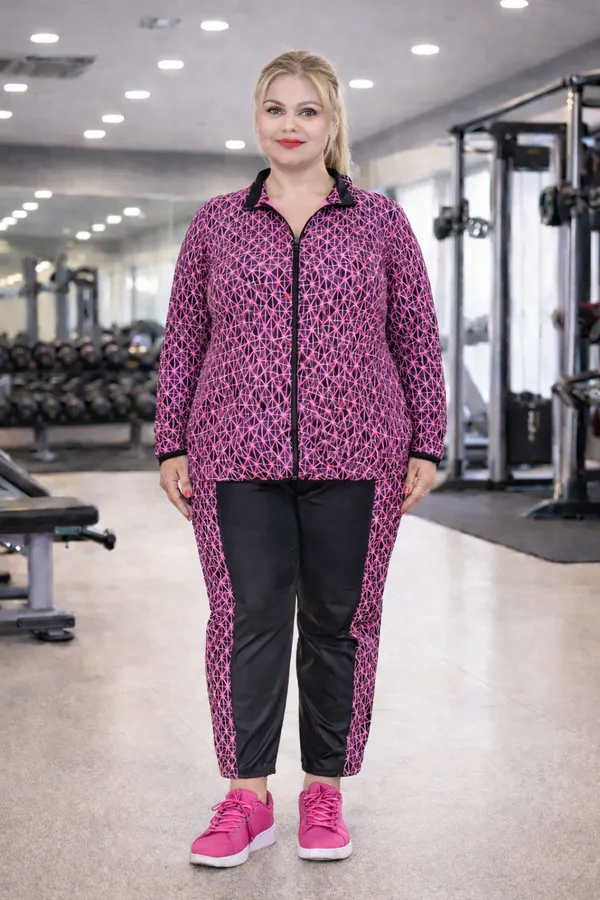 Pink_Lycra_Blend_Regular_Track_Suit_For_Women