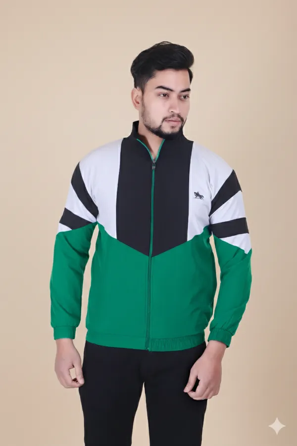 Dark_Green_Wool_Blend_Lycra_Blend_Polyester_Zipper_Solid_Full_Sleeve_Sports_Jacket_For_Men