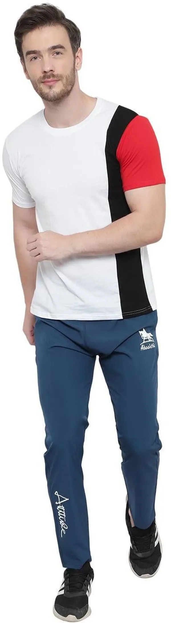 Blue_Polyester_Elastic_Solid_Track_Pant_For_Men