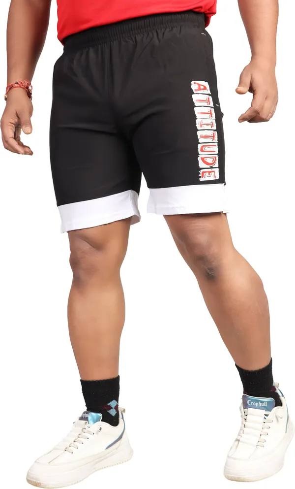 Black_Lycra_Blend_Polyester_Elasticated_Solid_Shorts_For_Men