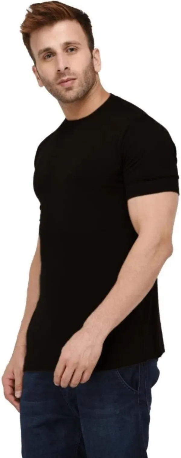 Black_Polyester_Sports_Round_Neck_Half_Sleeve_T_Shirt_For_Men
