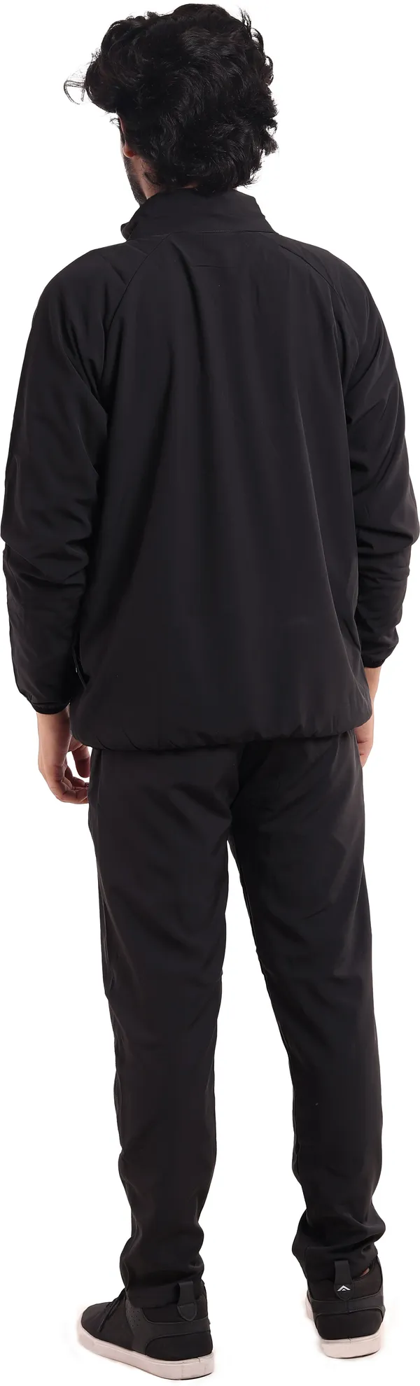 Black_Polyester_Lycra_Blend_Zip_Solid_Track_Suit_For_Men