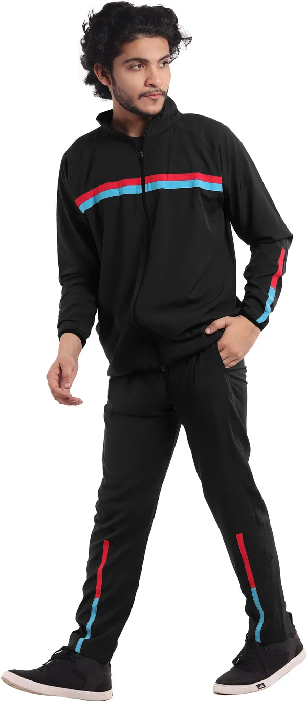 Black_Polyester_Lycra_Blend_Zip_Solid_Track_Suit_For_Men