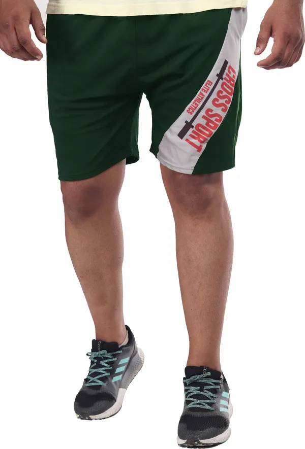 Green_Lycra_Blend_Polyester_Elasticated_Solid_Shorts_For_Men