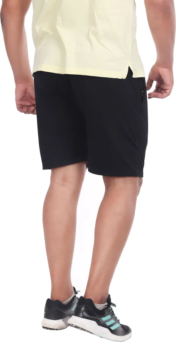 Black_Lycra_Blend_Polyester_Elasticated_Solid_Shorts_For_Men