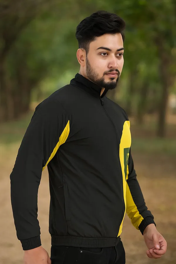 Yellow_Lycra_Blend_Polyester_Zipper_Solid_Full_Sleeve_Sports_Jacket_For_Men