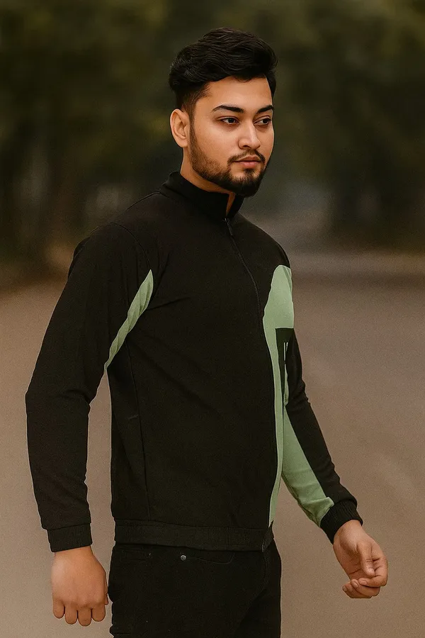 Light_Green_Lycra_Blend_Polyester_Zipper_Solid_Full_Sleeve_Sports_Jacket_For_Men