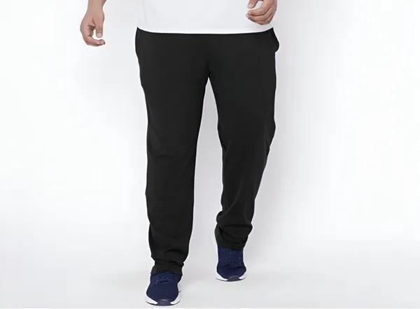 Black_Cotton_Blend_Fleece_Elastic_Solid_Track_Pant_For_Men
