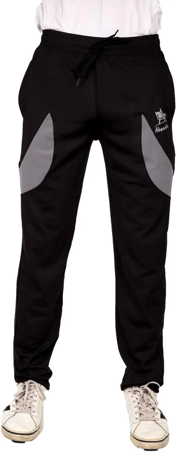 Black_Lycra_Blend_Drawstring_Printed_Track_Pant_For_Men