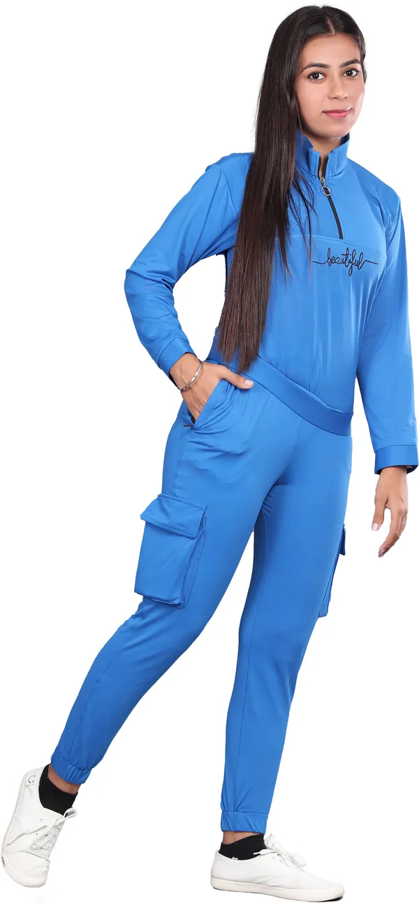 Blue_Lycra_Blend_Solid_Track_Suit_For_Women