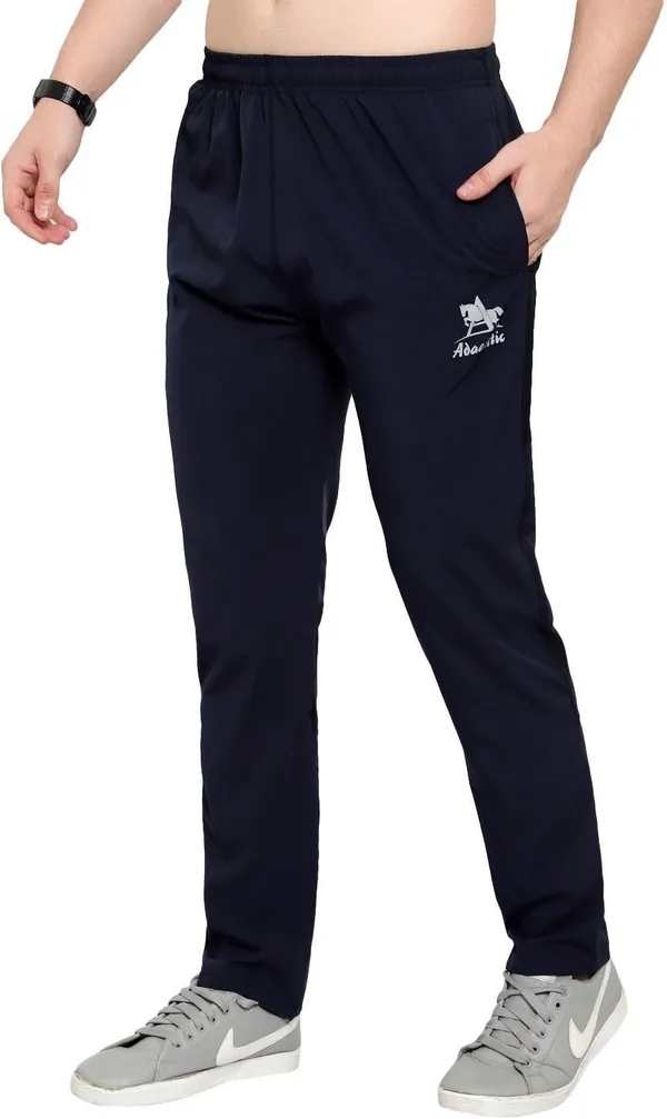 Blue_Polyester_Elastic_Solid_Track_Pant_For_Men