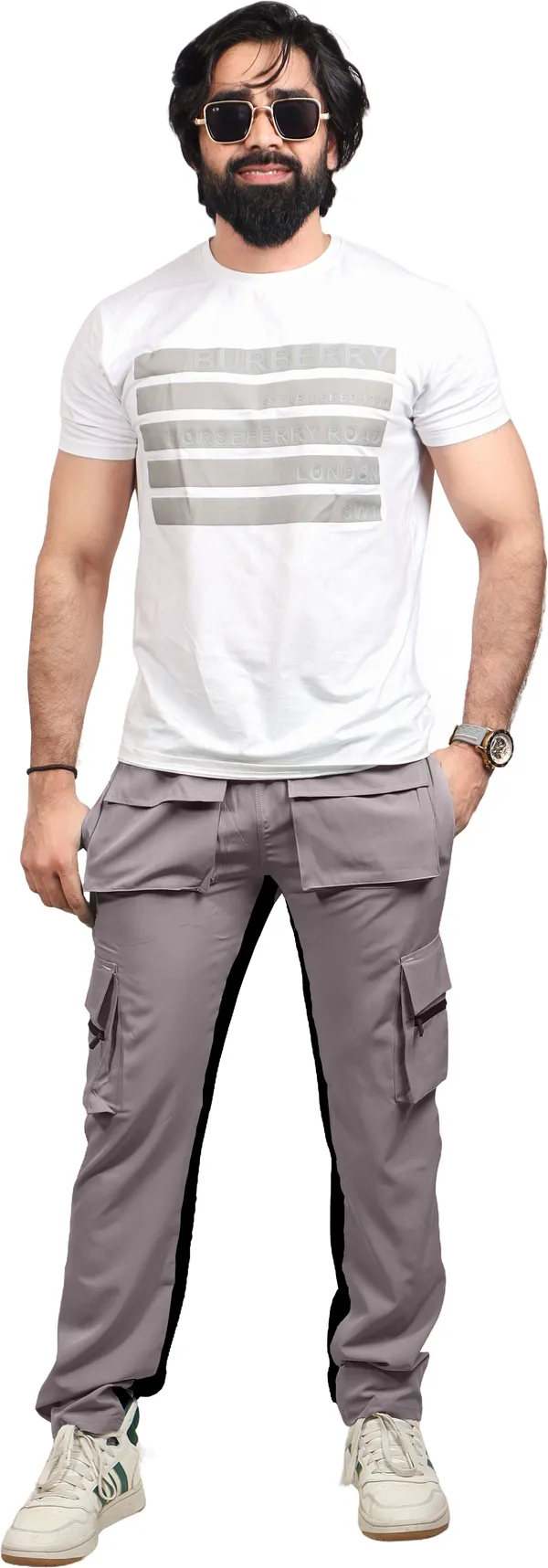 Grey_Lycra_Blend_Polyester_Elastic_Self_Design_Track_Pant_For_Men