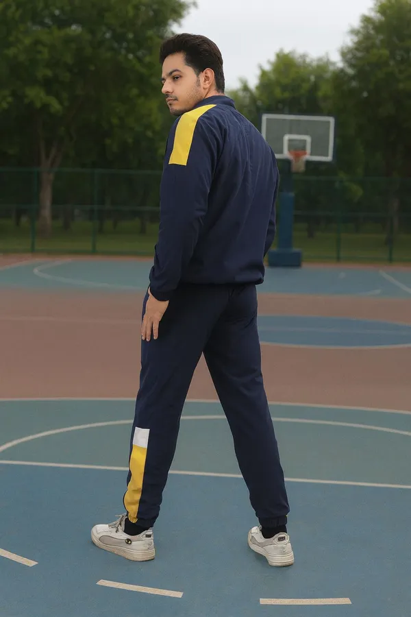 Blue_Polyester_Lycra_Blend_Zip_Solid_Track_Suit_For_Men