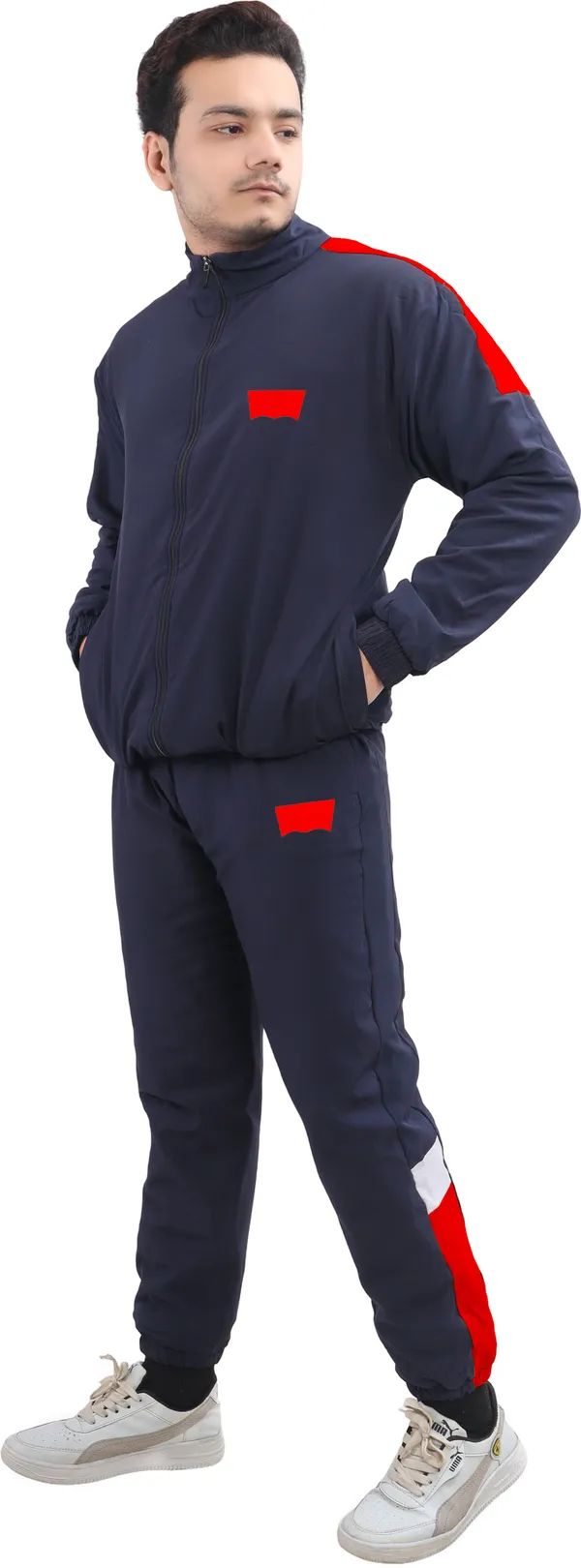 Blue_Polyester_Lycra_Blend_Zip_Solid_Track_Suit_For_Men