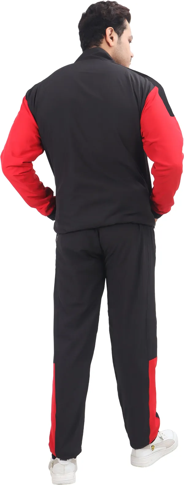 Black_Polyester_Lycra_Blend_Zip_Solid_Track_Suit_For_Men