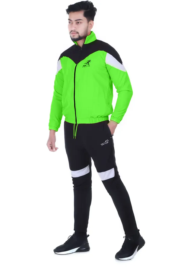 Green_Polyester_Lycra_Blend_Full_Zip_Solid_Track_Suit_For_Men