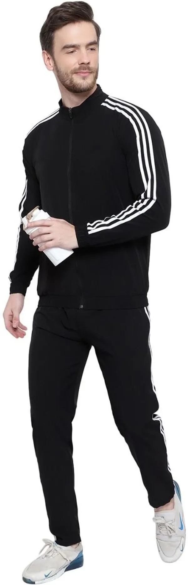 Black_Lycra_Blend_Polyester_Blend_Solid_Track_Suit_For_Men