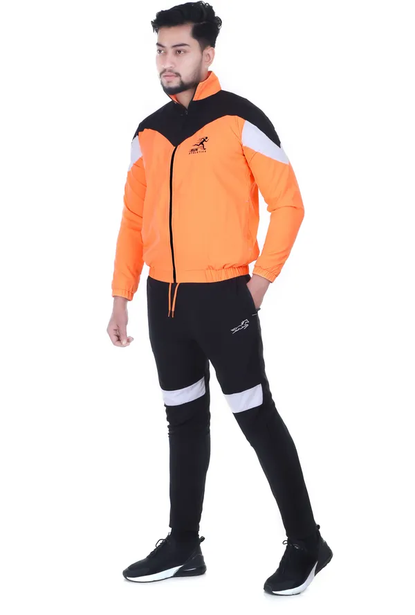 Orange_Polyester_Lycra_Blend_Full_Zip_Solid_Track_Suit_For_Men