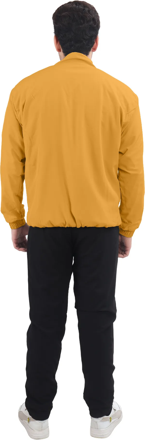 Yellow_Lycra_Blend_Polyester_Zip_Solid_Track_Suit_For_Men