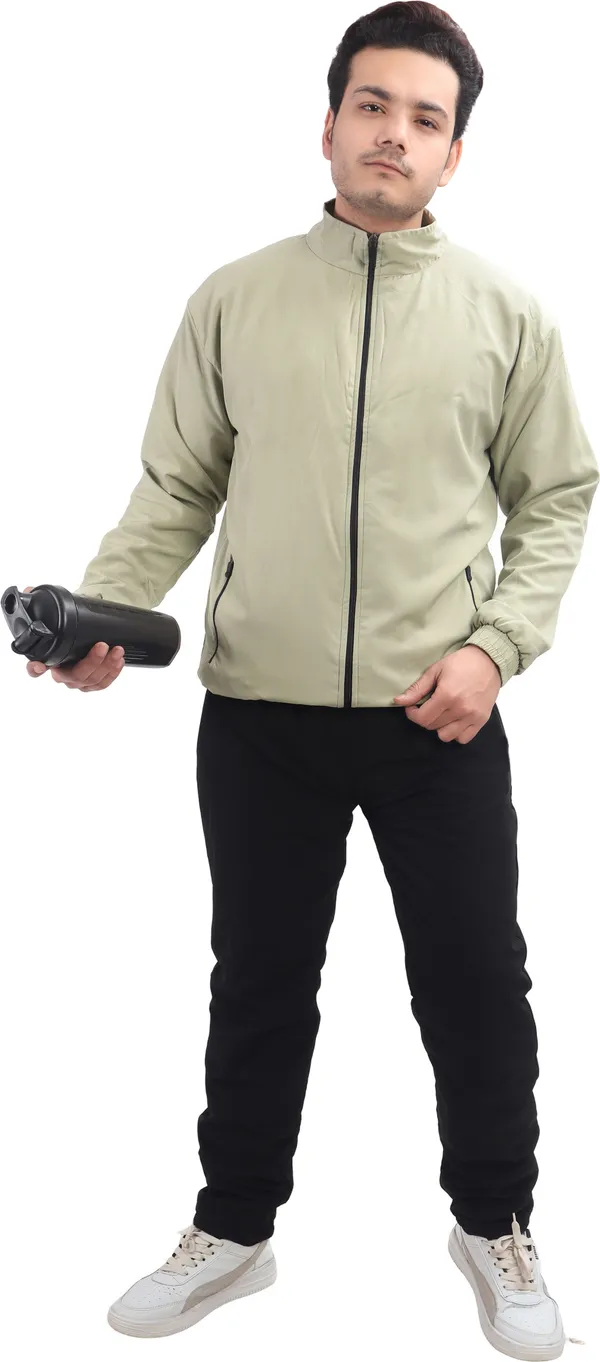 Green_Lycra_Blend_Polyester_Zip_Solid_Track_Suit_For_Men