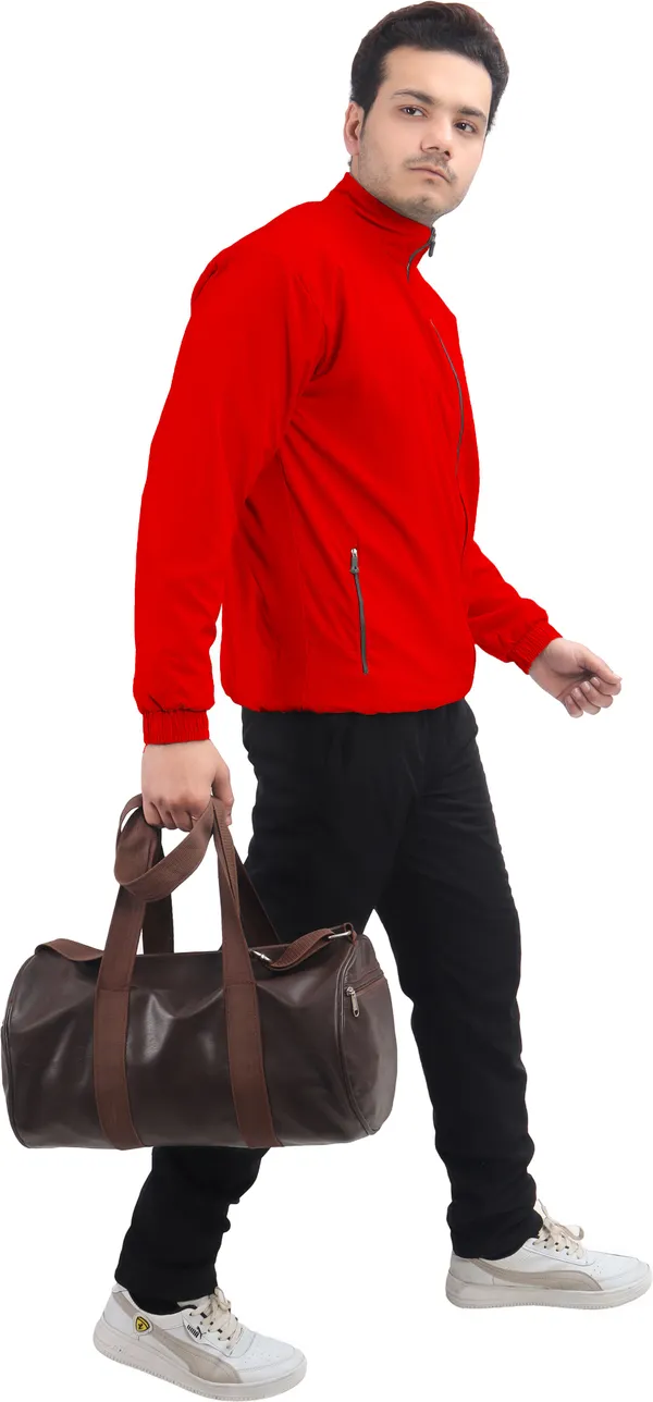 Red_Lycra_Blend_Polyester_Zip_Solid_Track_Suit_For_Men