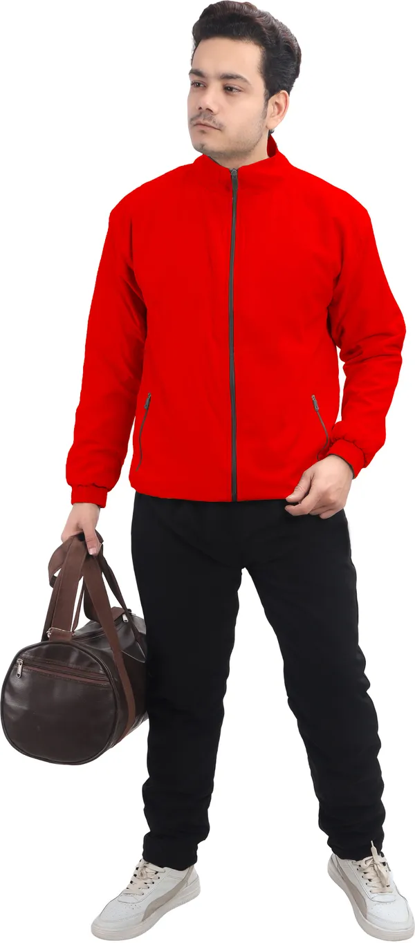 Red_Lycra_Blend_Polyester_Zip_Solid_Track_Suit_For_Men