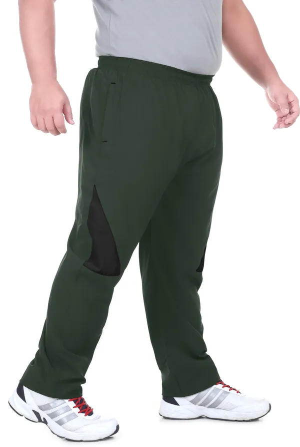 Green_Lycra_Blend_Colorblock_Track_Pant_For_Men