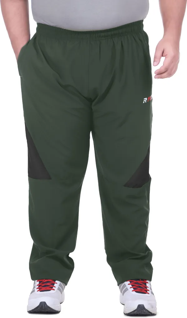 Green_Lycra_Blend_Colorblock_Track_Pant_For_Men