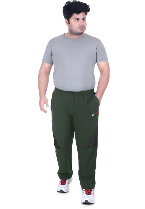 Green_Lycra_Blend_Colorblock_Track_Pant_For_Men