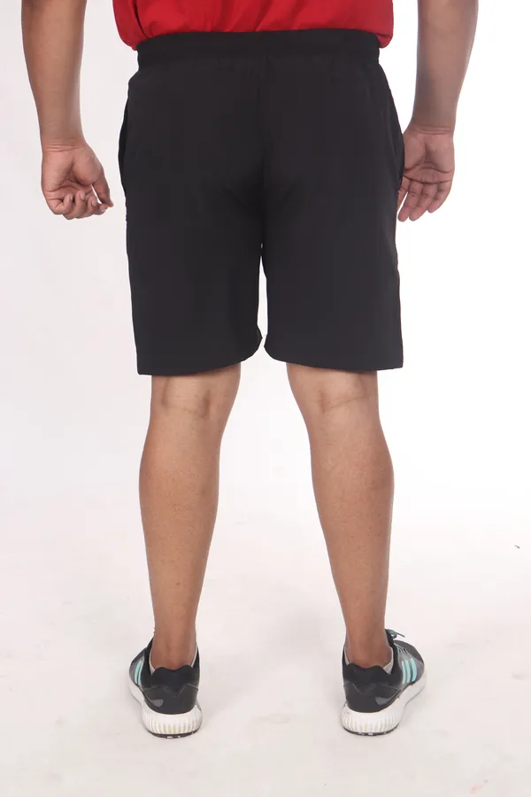 Black_Lycra_Blend_Elasticated_Solid_Shorts_For_Men